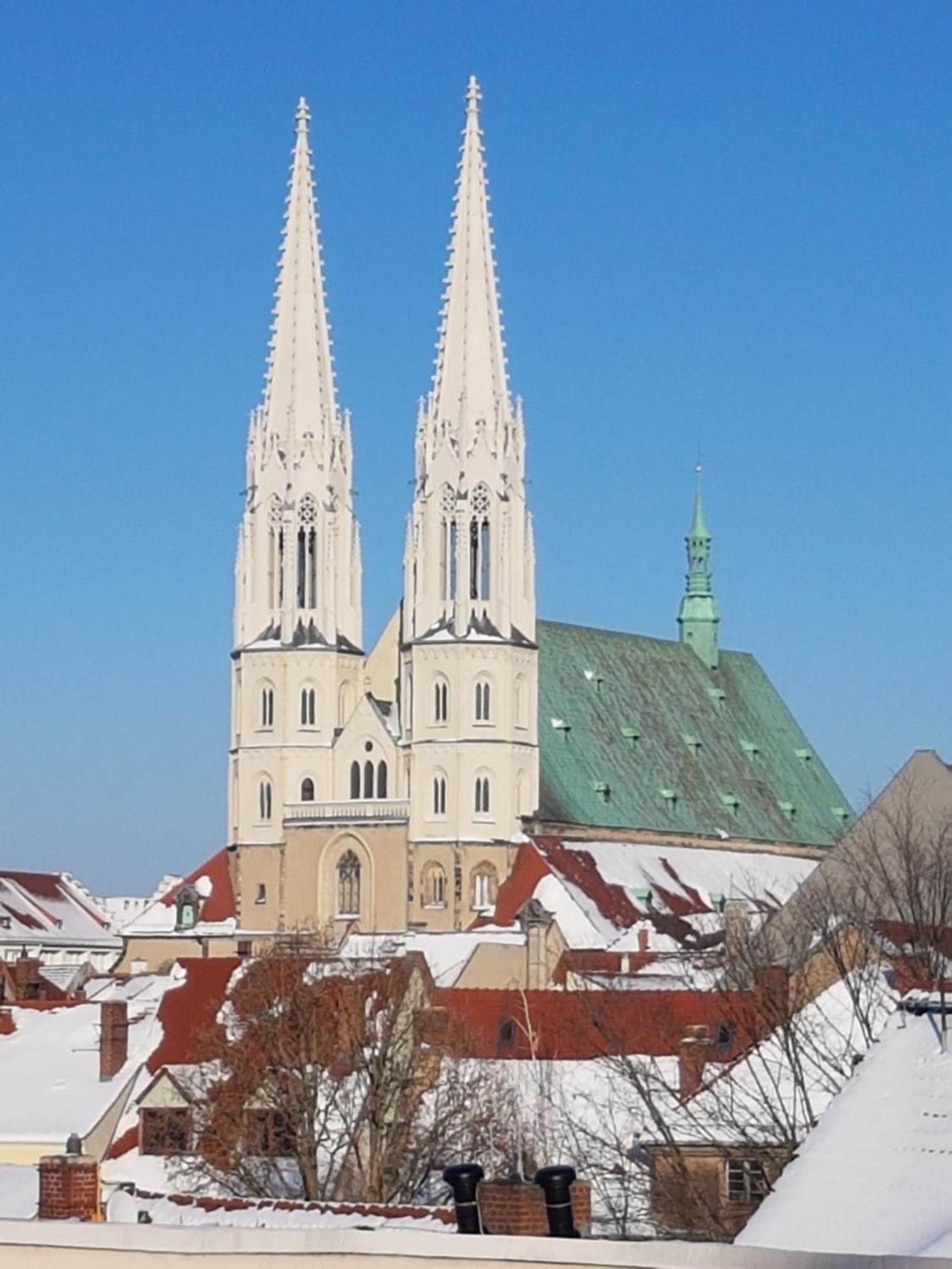 Hotel Zum Kloetzelmoench กอร์ลิตซ์ ภายนอก รูปภาพ