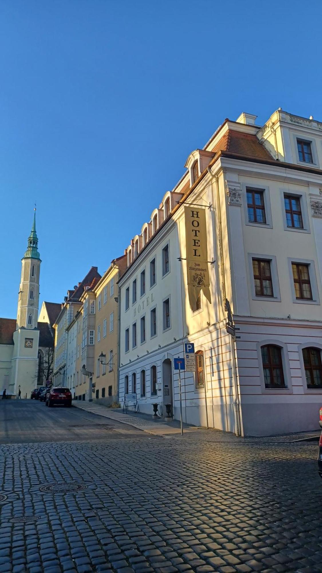 Hotel Zum Kloetzelmoench กอร์ลิตซ์ ภายนอก รูปภาพ